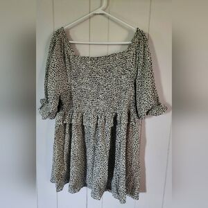 ODDY Monochrome Speckled Blouse